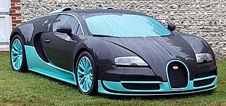 <span class="mw-page-title-main">Bugatti Veyron</span> Sports car by Bugatti (2005–2015)