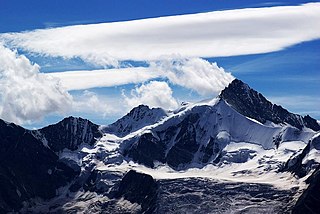 Zinalrothorn Mountain in the Pennine Alps