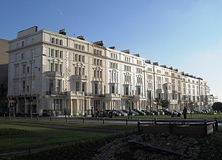 <span class="mw-page-title-main">Palmeira Square</span> 19th century residences in Hove, England