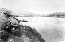 View of the landing in 1890