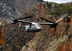 CV-22 Osprey in flight