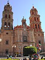 The seat of the Archdiocese of San Luis Potosí is Catedral Metropolitana de San Luis Rey.
