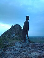 Statue of Dhyan Chand on Sipri Hill