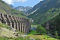 The Gleno Dam, Lombardy, Italian Alps