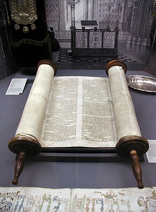 <span class="mw-page-title-main">Torah</span> First five books of the Hebrew Bible