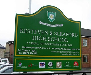 <span class="mw-page-title-main">Kesteven and Sleaford High School</span> Selective grammar school in Sleaford, Lincolnshire, England