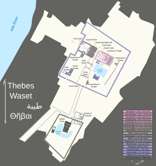 <span class="mw-page-title-main">Precinct of Amun-Re</span> Building in Egypt