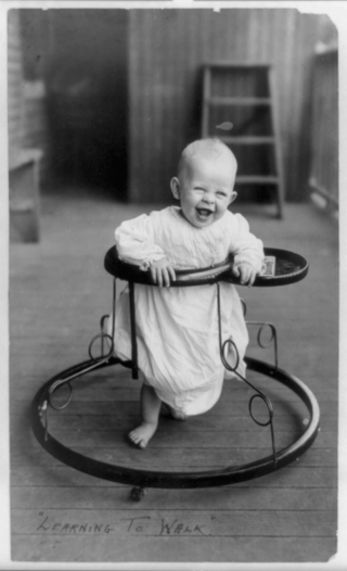 <span class="mw-page-title-main">Baby walker</span> Device to help infants walk