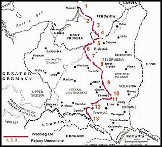 <span class="mw-page-title-main">Fortified district</span> WWII Soviet defensive construction