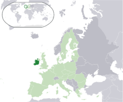 Situación de Irlanda