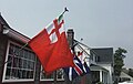 Image 9Flag of New England flying in Massachusetts. New Englanders maintain a strong sense of regional and cultural identity. (from New England)