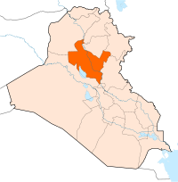 Location of Saladin Province