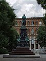 Wien, Schillerplatz, sculpted by Johannes Schilling