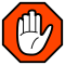Stop hand icon.svg