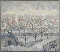 Villem Ormisson, "Tartu maastik" (1930)