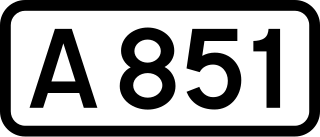 <span class="mw-page-title-main">A851 road</span>