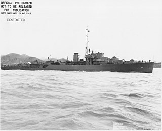 USS <i>Everett</i> (PF-8) Tacoma-class patrol frigate