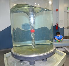 Water display at children's discovery museum in San Jose, California.JPG