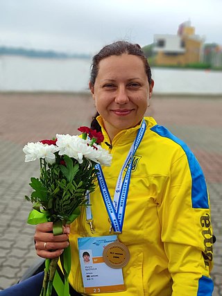 <span class="mw-page-title-main">Maryna Mazhula</span> Ukrainian paracanoeist