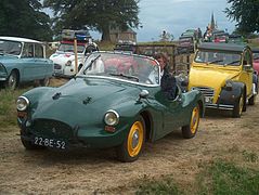 Une 2 CV Radar de 1958.