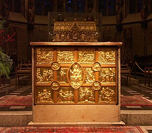 Frontal de altar de la Catedral de Aquisgrán.