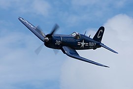 Chance Vought F4U Corsair américain.