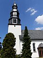 OT Eberstadt, evangelische Kirche.