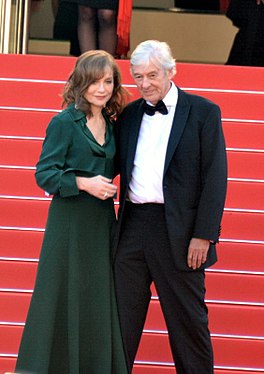 Huppertová a Verhoeven na premiéře v Cannes