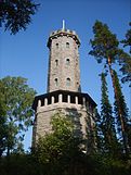 The national romantic view tower in Aulanko park