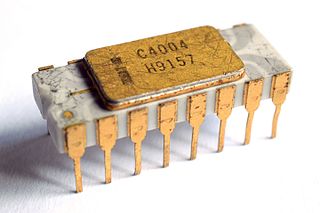 <span class="mw-page-title-main">Intel 4004</span> 4-bit microprocessor