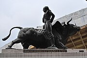 Statue dedicated to Manolete