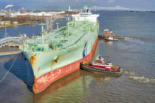 <span class="mw-page-title-main">Gas carrier</span> Ship designed to transport liquefied chemical gases in bulk