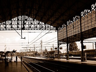 Marquesina de la estación de tren de León