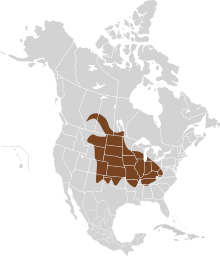 Microtus ochrogaster map.svg