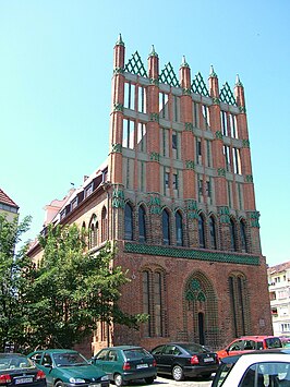 Het oude stadhuis van Szczecin