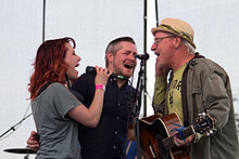 The Wilkinsons in 2013. Left to right: Amanda, Tyler and Steve Wilkinson.