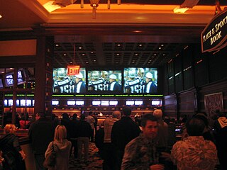 <span class="mw-page-title-main">Sportsbook</span> Sports gambling establishment