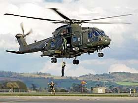 Merlin HC3 du 846 NAS au RNAS Yeovilton en 2016