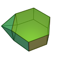 J54 - Augmented hexagonal prism