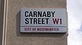 A real City of Westminster street sign