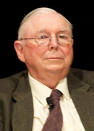 <span class="mw-page-title-main">Charlie Munger</span> American businessman (1924–2023)