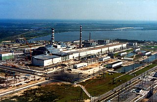 Chernobyl Nuclear Power Plant decommissioned nuclear power station near the city of Pripyat, Ukraine, known by Chernobyl disaster