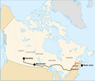 <span class="mw-page-title-main">Energy East</span> Cancelled Canadian pipeline project