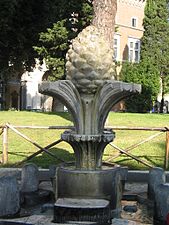 Fontana della Pigna.