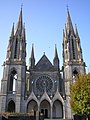 Façade de la basilique