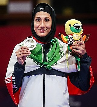 <span class="mw-page-title-main">Hamideh Abbasali</span> Iranian karateka (born 1990)