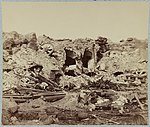 Interior View of Fort Sumter, taken by a Confederate photographer