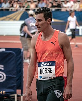 Pierre-Ambroise Bosse tijdens de Meeting de Paris in 2018.