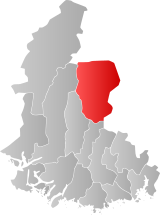 Åseral within Vest-Agder