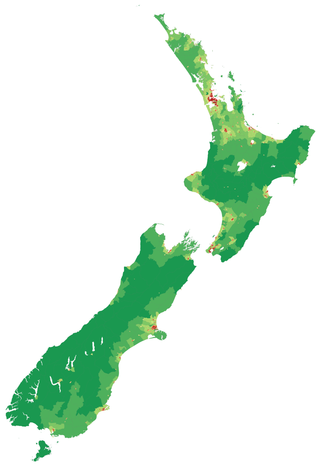 <span class="mw-page-title-main">Urban areas of New Zealand</span> Statistical areas in New Zealand